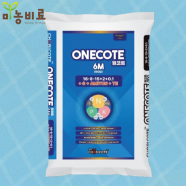 조비 원코트 6M 20kg 완효성 코팅비료 NPK+황+미량요소+아미톤