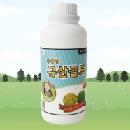 [바이오플랜] 규산골드 1L 수용성 오르토규산 벼 도복 방지 및 수확량 증대