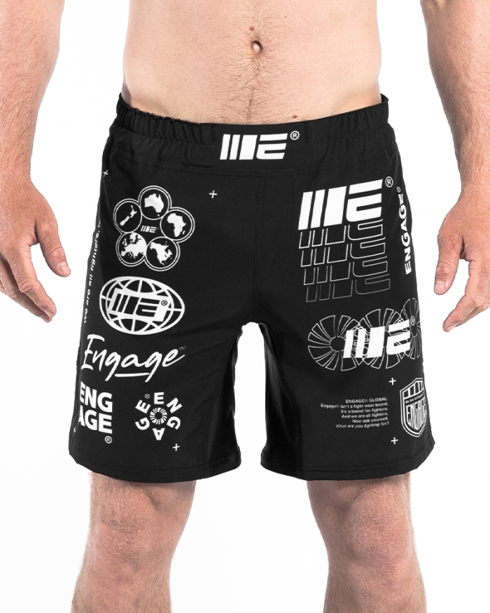 [인게이지] Billboard MMA Grappling Shorts (Black)