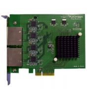 A2Z Gigabit PCIE x4 LAN 4PORT Card