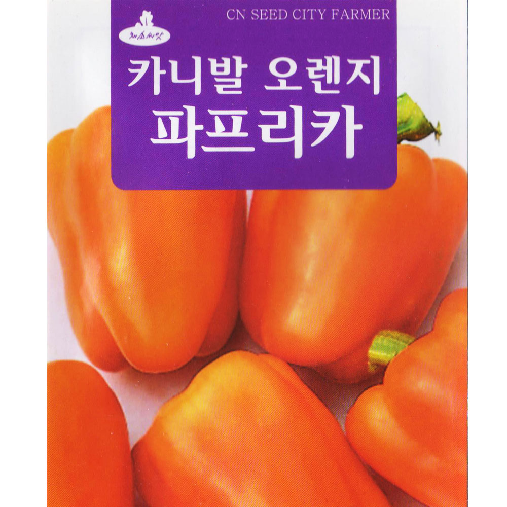 카니발오렌지 파프리카씨앗 10립