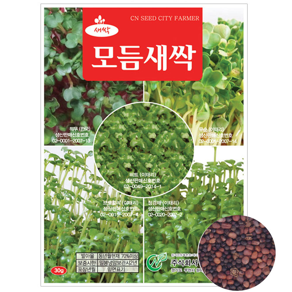 모듬새싹씨앗 30g