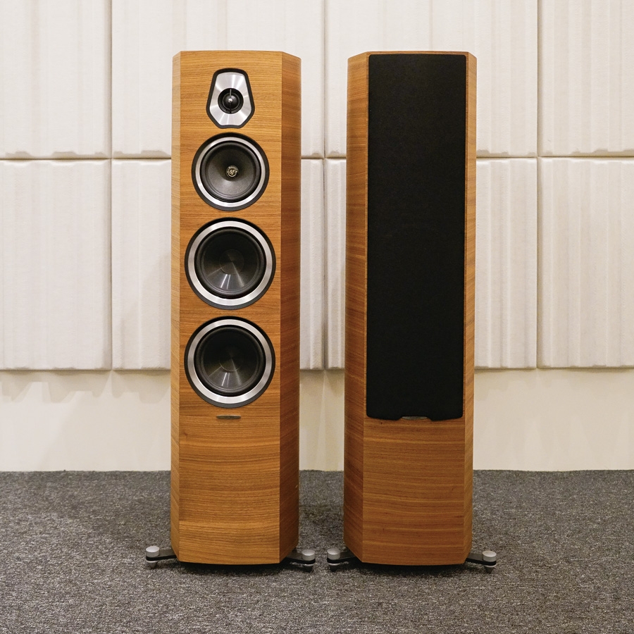 [전시품]Sonus Faber(소너스파베르) Sonetto V 소네토5 플로어스탠딩 스피커 - 우드(월넛)마감