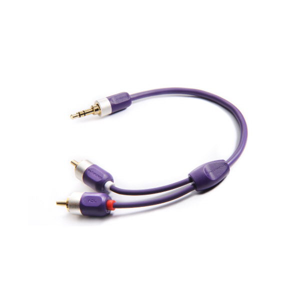 ADL(Alpha Design Labs) iD-35R(3.5mm to RCA/FURUTECH후루텍 제작)