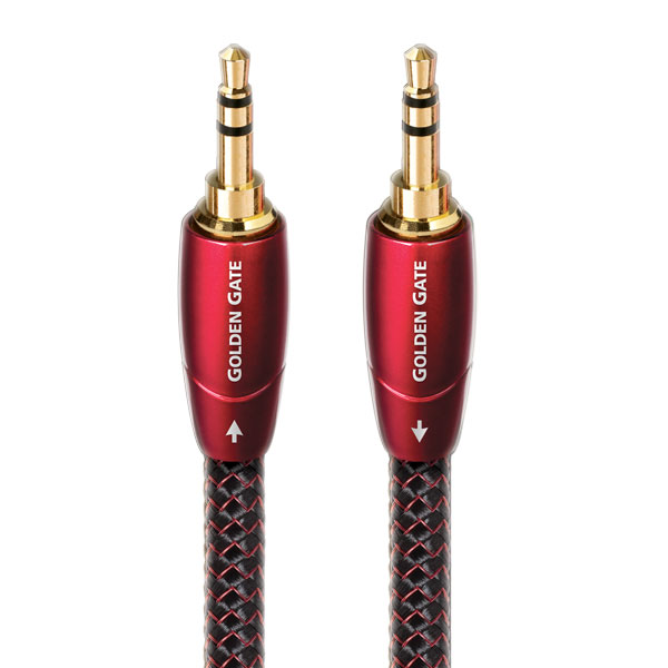 [블프행사] 오디오퀘스트(AUDIOQUEST) Golden Gate(골든게이트) 3.5 스테레오 케이블(3.5mm-3.5mm)(1M/2M)