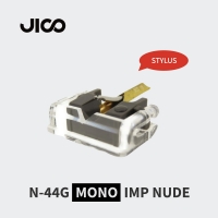 JICO(지코) 스타일러스 N-44G MONO IMP NUDE팁(SHURE N-44G 스타일러스 복각, M-44G카트리지 호환)