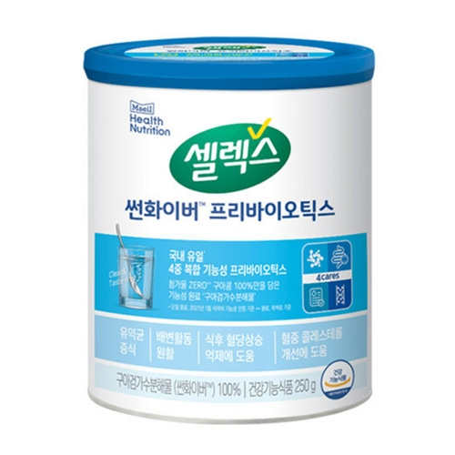 [셀렉스] 썬화이버 프리바이오틱스 250g X 1캔