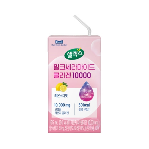 [셀렉스] 밀크세라마이드 콜라겐 10000 1박스 (125ml X 24팩)