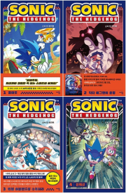 소닉 더 헤지혹 전권 1 - 4권 초등 만화책 해피북스투유