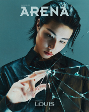 아레나 5월호 표지 : 롱샷 LNGSHOT LOUIS F형 Arena Homme+ 잡지