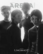아레나 5월호 표지 : 롱샷 LNGSHOT 단체 B형 Arena Homme+ 잡지