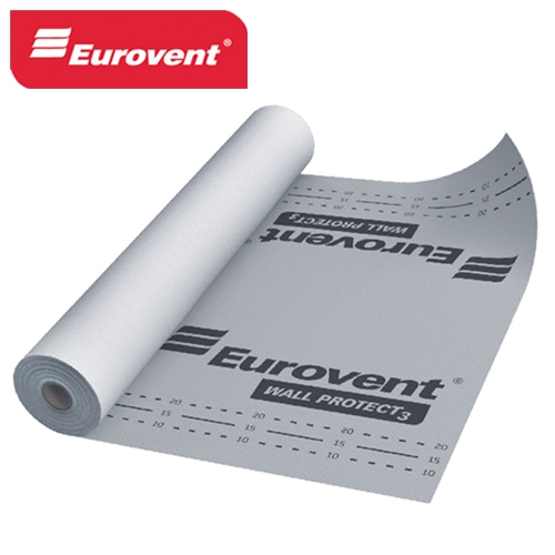 [유로벤트] EUROVENT | WALL PROTECT3 투습방수지(벽체용)월프로텍트3 1.5m*50m(75m2)/2.8m*50m(140m2) 