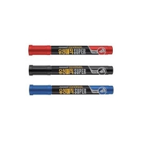 유성매직(슈퍼) 사각촉/12개입/3가지 색상