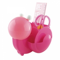 데스크 정리함(펜/연필꽂이) - 달팽이(디자인&색상랜덤)