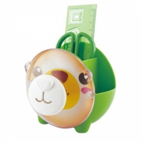 데스크 정리함(펜/연필꽂이) - 아기곰(디자인&색상랜덤)