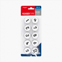 숫자 자석홀더/MMN-100 10개입/마그피아