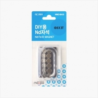 Nd자석/네오디움자석/MND-08-03 원형8mm*3T/12개입/마그피아