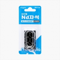 Nd자석/네오디움자석/MND-15-03 원형15mm*3T/6개입/마그피아