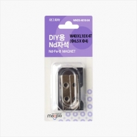 Nd자석/네오디움자석/MNDS-4010-04 사각홀/2개입/마그피아