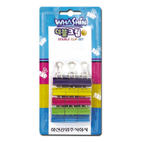 [마트/편의점 문구용품] 더블크립세트/소/15개입/24개 단위