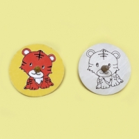 [리브로스 DIY] 호랑이 캐릭터 나무팽이만들기