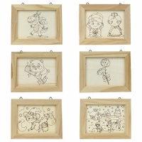 [리브로스 DIY] 레이저 디자인 나무액자 만들기/디자인24종