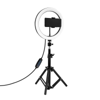 [코시] 10인치 개인방송 LED 링라이트 삼각대 3481