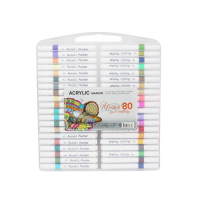 베르니아트 아크릴 마카펜 80색/다다