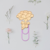 카네이션 DIY 북클립 북마크 대형클립 20가지 캐릭터 우드 식물 나무 책갈피 만들기