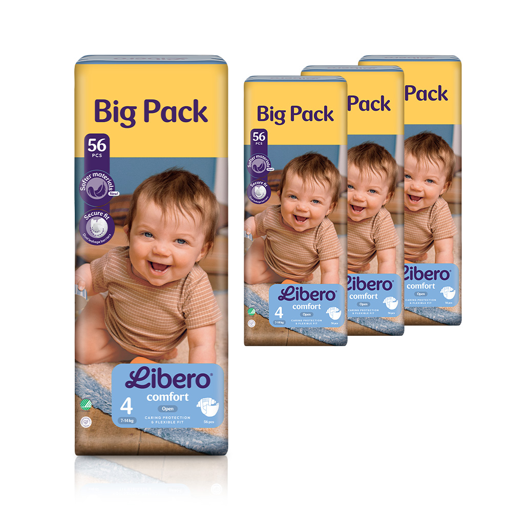 컴포트 밴드형 4단계 56매 4팩