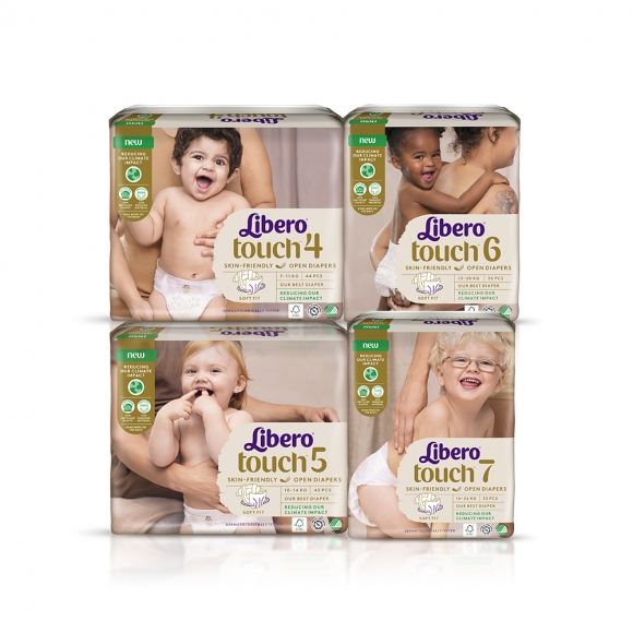 리베로 터치 기저귀 1~7단계 박스 구성 모음전