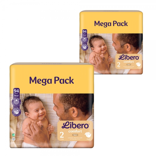 컴포트 밴드형 2단계 94매 2팩 신생아용