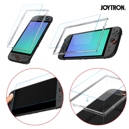 닌텐도 스위치2 조이트론 강화유리 액정 보호 필름 울트라HD