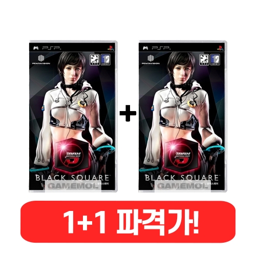 PSP DJ MAX 포터블 블랙스퀘어 (디제이맥스) (1+1 행사)