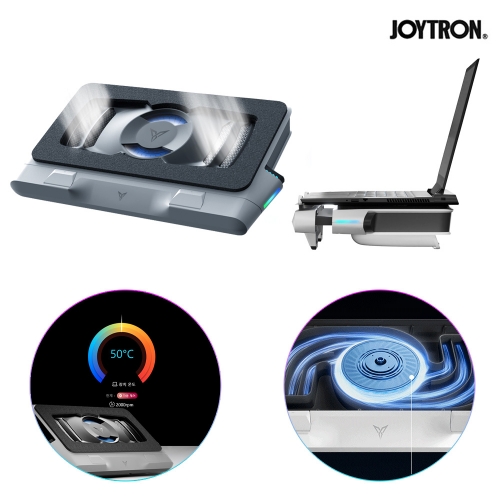 조이트론 플라이디지 BS2 PRO 프로 게이밍 노트북 쿨러 팬 쿨링 거치대