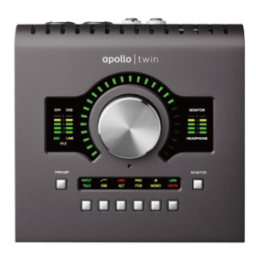 [국내수입정품]Universal Audio Apollo Twin MKII QUAD Thunderbolt Audio Interface / 유니버셜 오디오 오디오 인터페이스