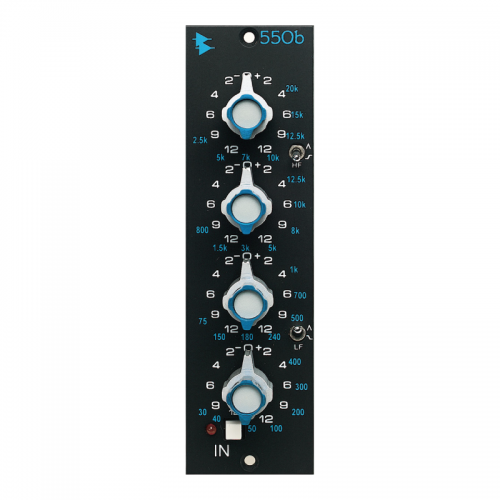 API 550B Discrete 4 Band EQ/500 시리즈/4밴드 이퀄라이저