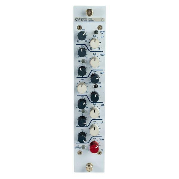 [데모제품]Rupert Neve Designs Portico 5033-V Five Band EQ (vertical) /루퍼트니브/이퀄라이저