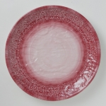 아시안푸드(빨강) 원형접시