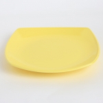 SL-사각10"접시(파스텔살구, 노랑, 연두)
