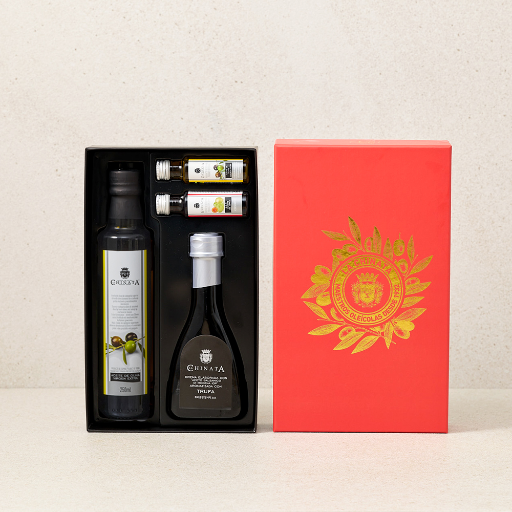 엑스트라버진 오일&발사믹 세트 1호 (엑스트라버진250ml 발사믹150ml 미니엑스트라버진25ml 미니비니거25ml)