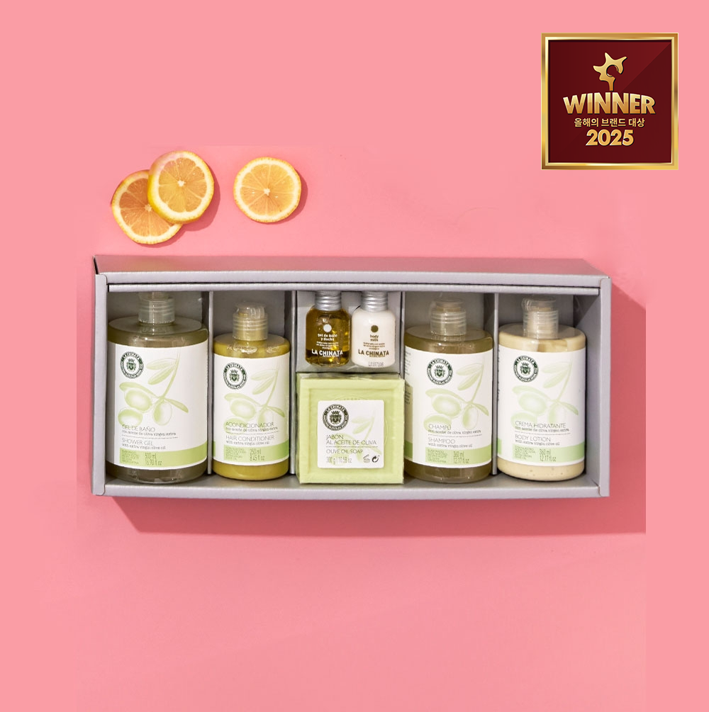 클래식 올리브 뷰티 7종 세트 (헤어+바디+비누+미니)