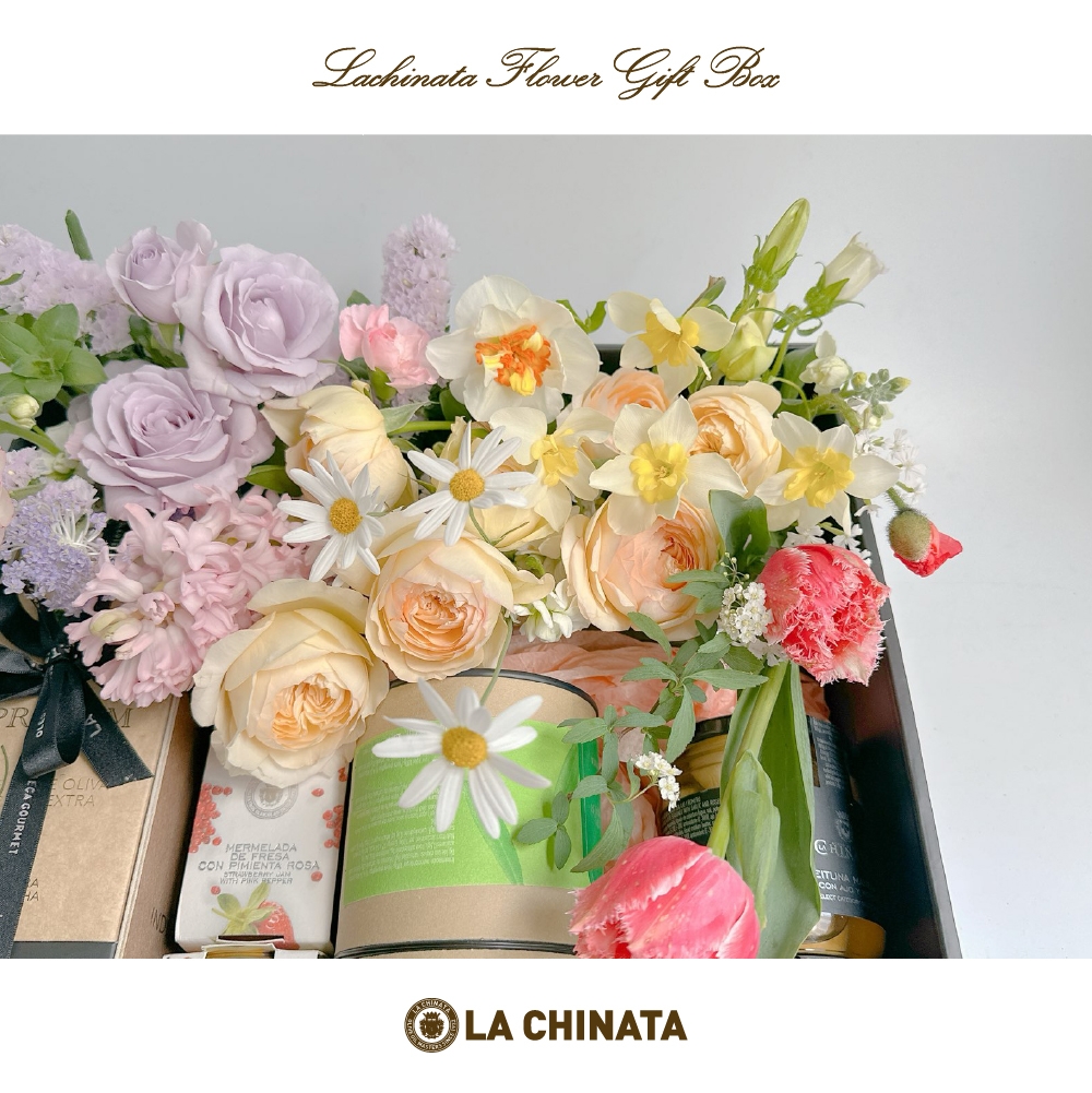[GIFT EDITION] 라치나타 플라워 기프트 박스 (오일&고메/뷰티/오일&뷰티 중 택 1)