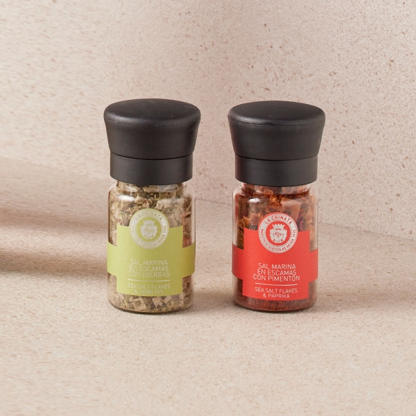 허브믹스 바다소금 35G & 파프리카 바다소금 35G