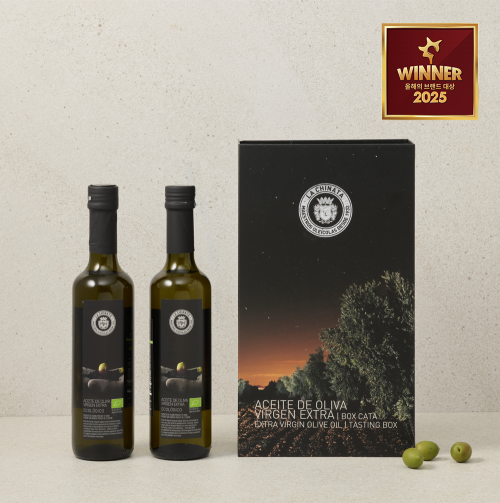 기프트 유기농 듀오세트 엑스트라버진 올리브오일 만자닐라 단일품종 500ml