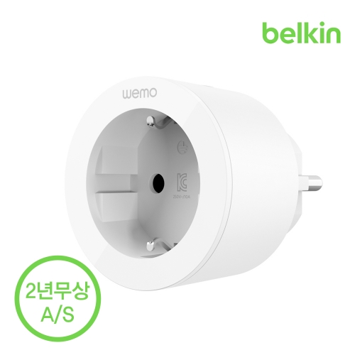 [벨킨공식수입원] WEMO 스마트 플러그 애플 홈킷 전용 어댑터 스레드 WSP100kr