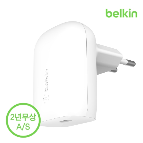 [벨킨공식수입원] 30W USB-C타입 PD 3.0 PPS 고속 충전기 아이폰 갤럭시 고속충전 WCA005kr