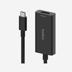 [벨킨공식수입원] USB-C to HDMI 2.1 암 어댑터 컨버터 젠더 AVC013bt