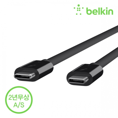 [벨킨공식수입원] USB-C타입 썬더볼트3 케이블 2M F2CD085bt2M