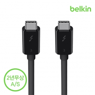 [벨킨공식수입원] USB-C타입 썬더볼트3 케이블 0.5M F2CD084bt0.5M